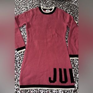 Pink juicy couture sweater dress